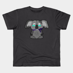 Koala's Whimsy: Pixel Art Design for Playful Outfits Kids T-Shirt